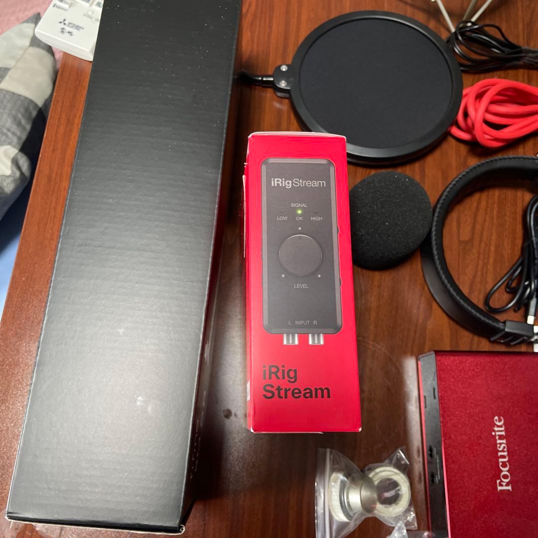 DTM・DAW Focusrite Scarlett Solo +iRig strem