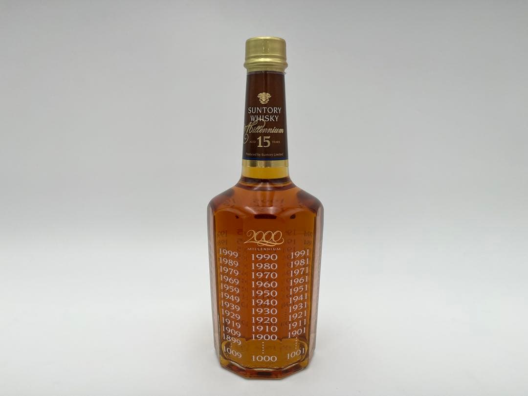 ウイスキー サントリー 15年 ミレニアム2000