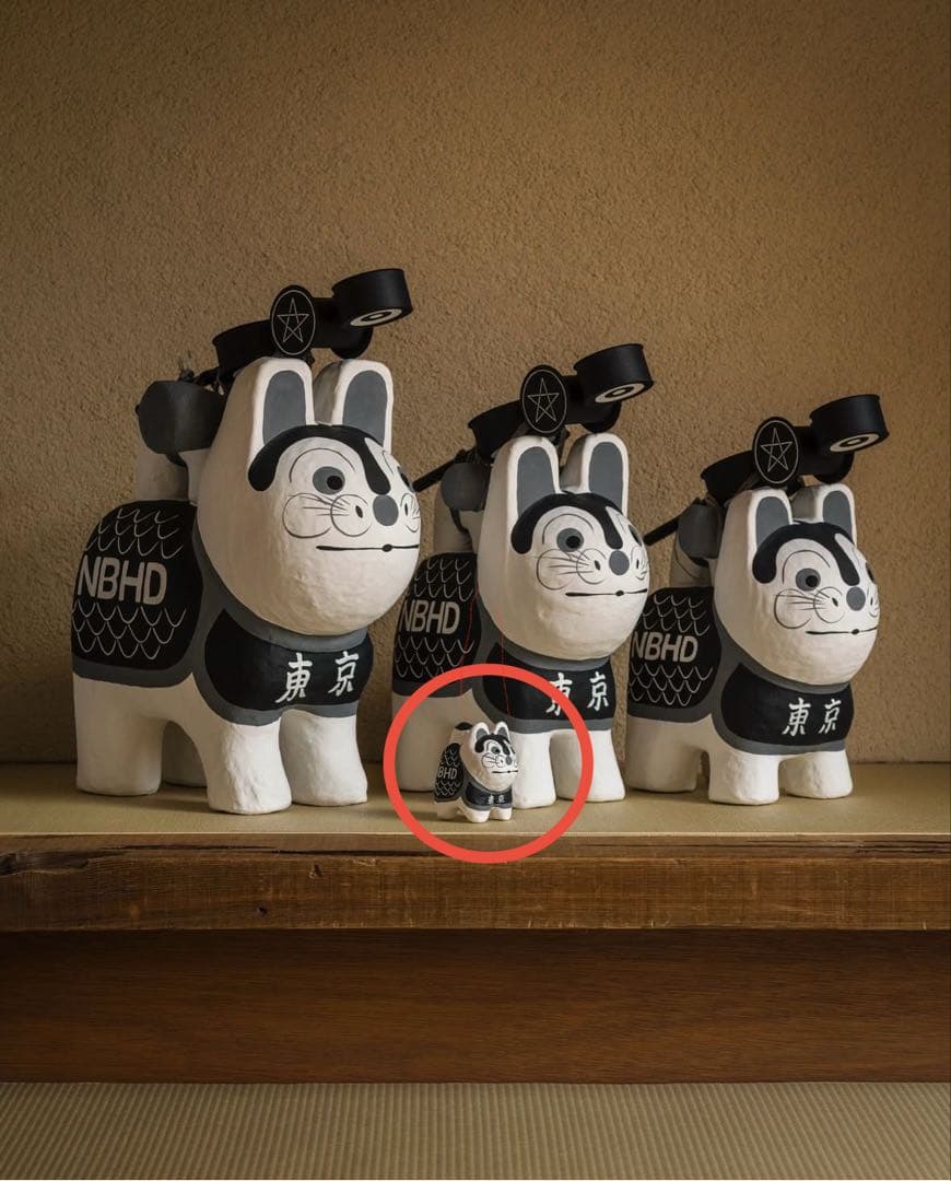 2026年 正月 初売り 限定 NEIGHBORHOOD いせ辰 江戸犬張子