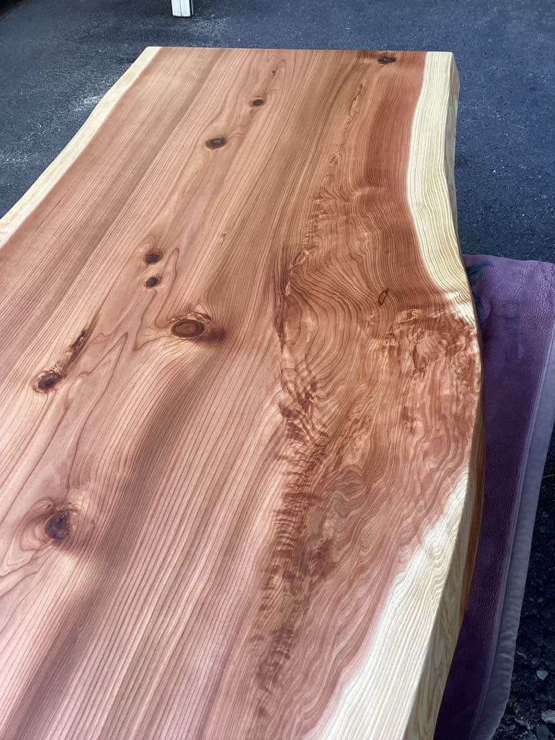 kKK　杉　一枚板　テーブル　　　天板のみ