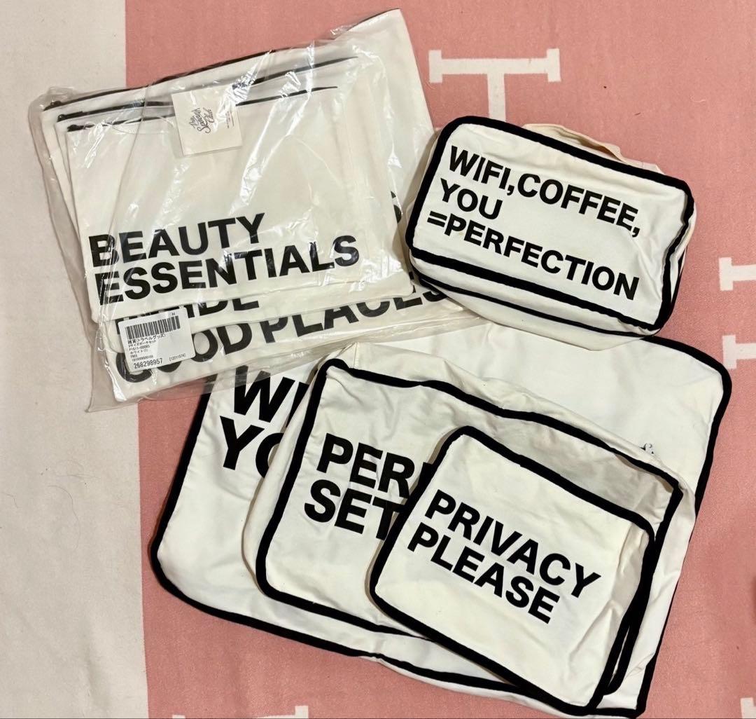 プライベートスプーンズクラブ　パッキングポーチセット&3サイズポーチセット