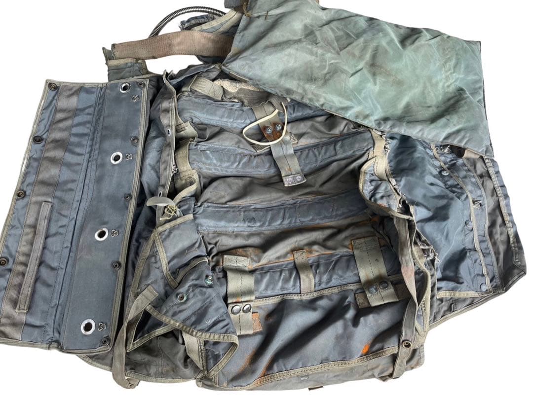 在韓米軍韓国軍採用パラシュートパッグ希少品