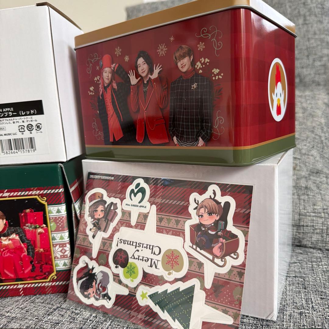 Mrs. GREEN APPLE クリスマスグッズ　ローソン