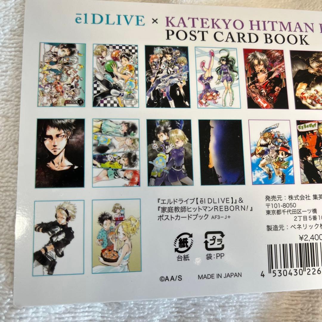 【希少】天野明　ポストカードブック　リボーン　エルドライブ