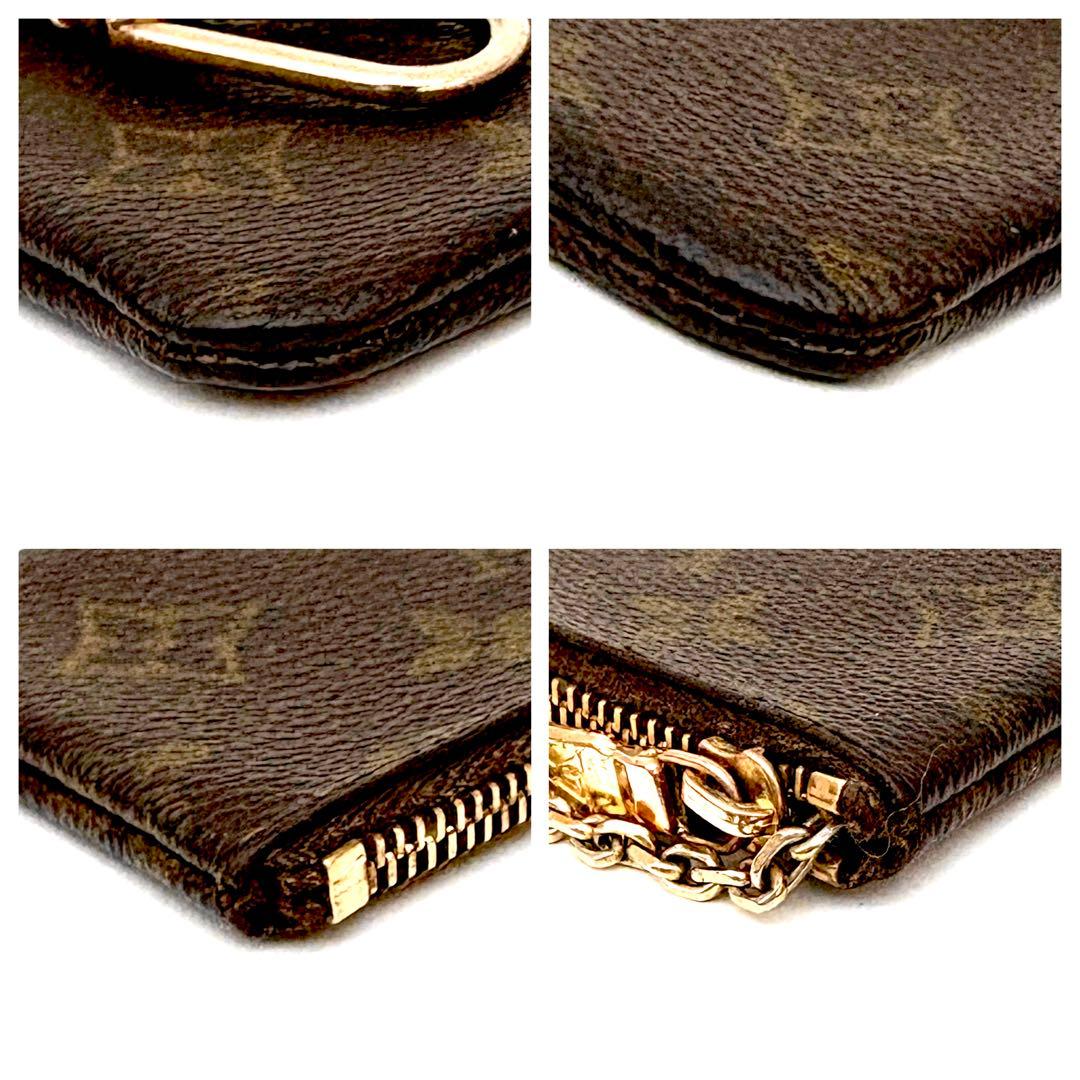 美品✨ルイヴィトン モノグラム ポシェットクレ ケース 小銭入れ　財布