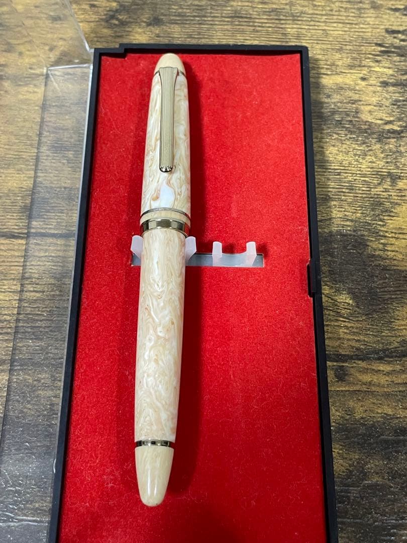 試筆のみ　旧ニブ　マツヤ万年筆病院オリジナル　セーラー　万年筆　細字　備品付き