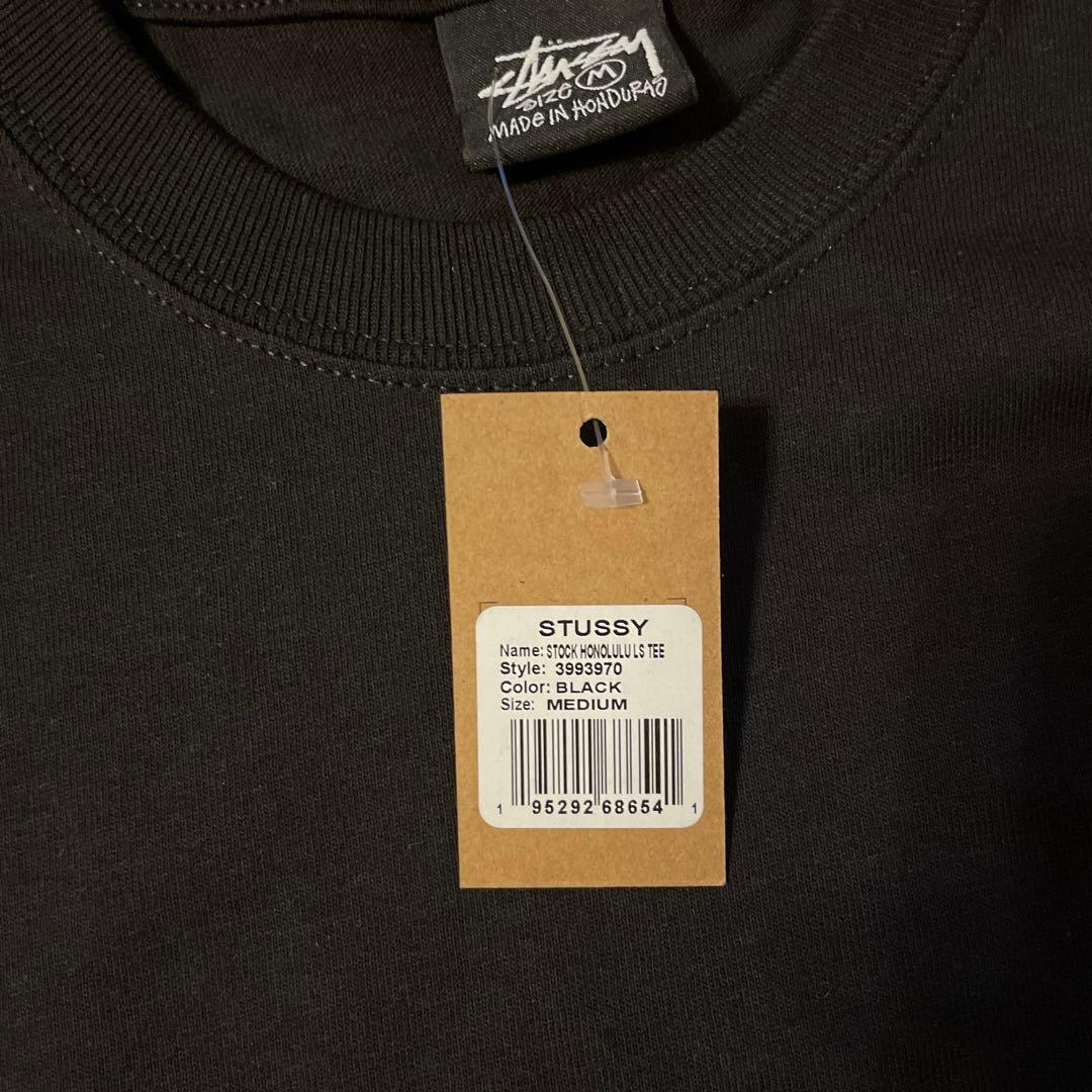 【新品 ハワイ限定】STUSSY ロングTシャツ　Mサイズ