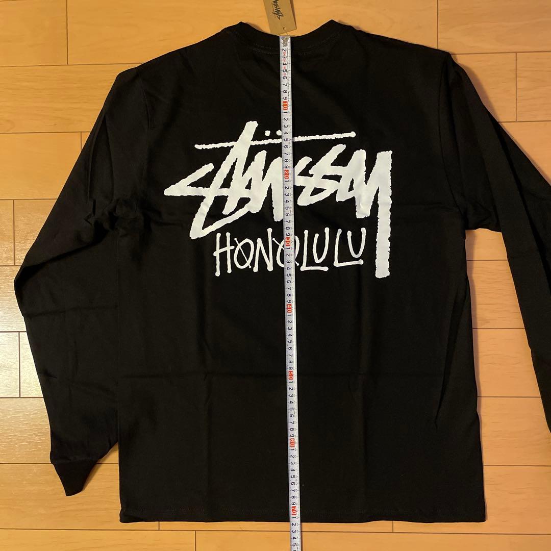 【新品 ハワイ限定】STUSSY ロングTシャツ　Mサイズ