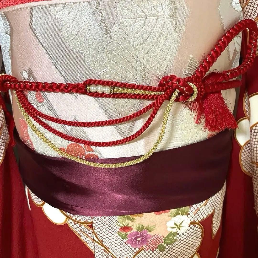 23点　振袖フルセット　新品ショール着付け道具付き　 成人式振袖　振袖　友禅