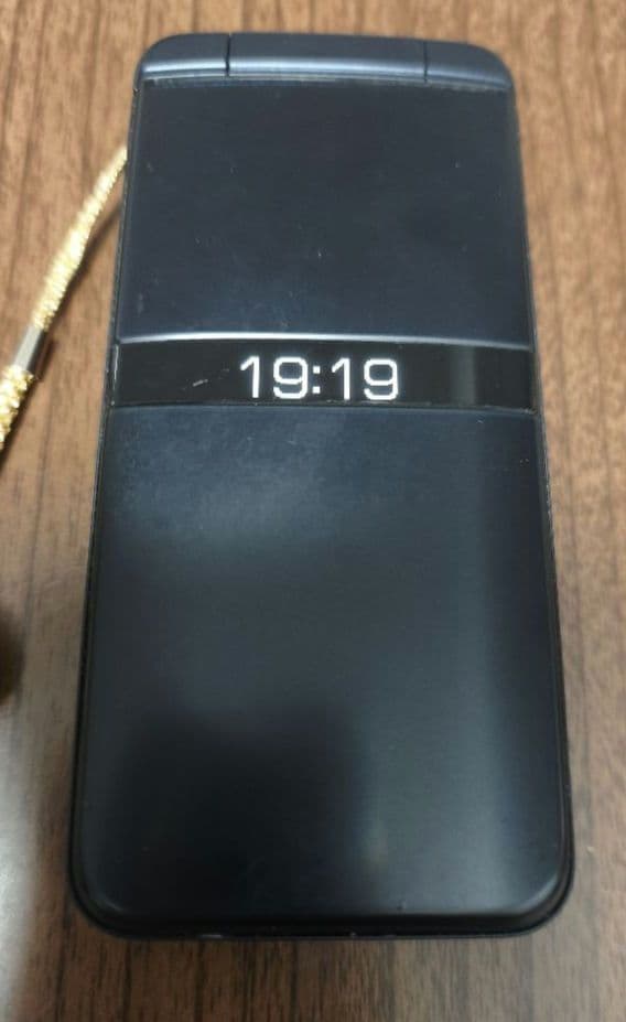 docomo DIGNO KY-42C ブラック 携帯電話 本体