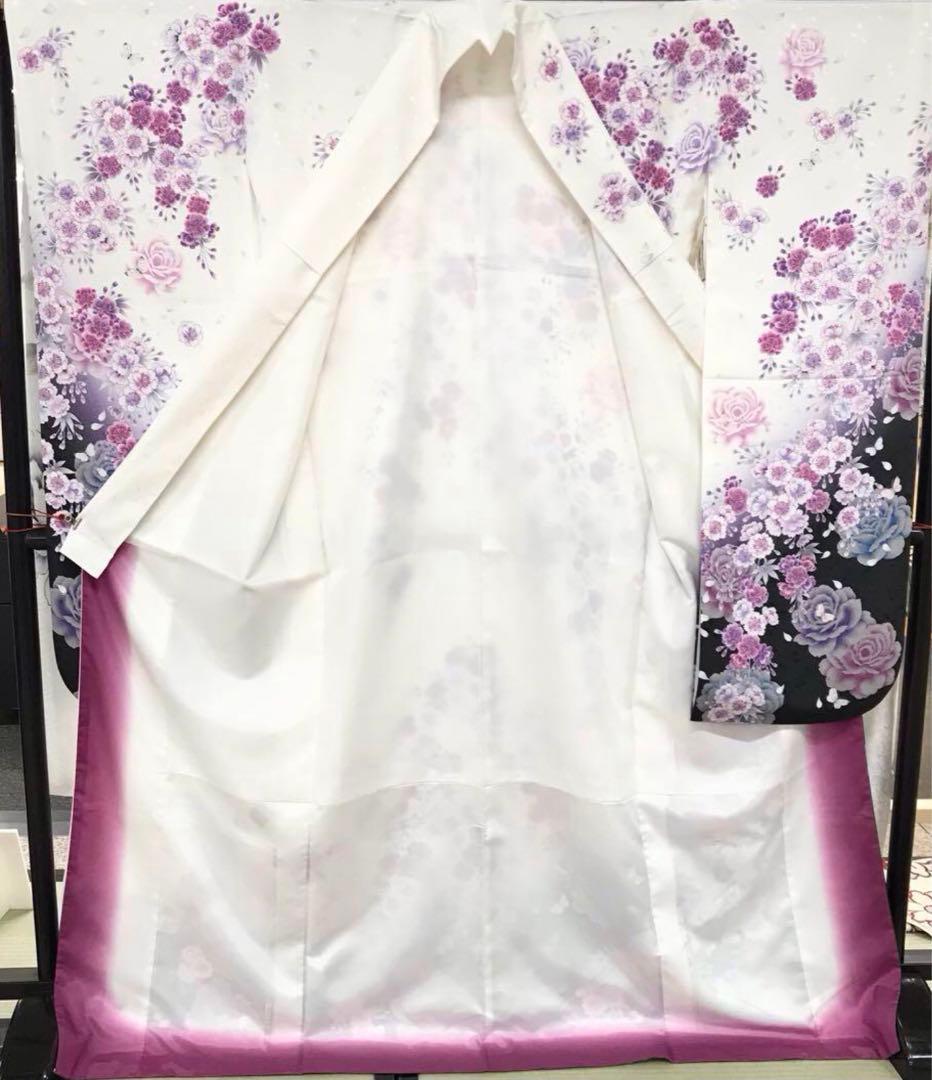 アキ2014★中古品★振袖 お仕立上り ポリエステル H.L振袖　6