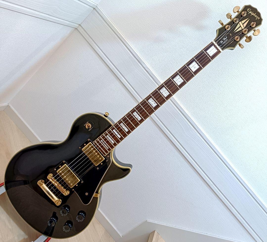 Epiphone Les Paul CUSTOM ブラック メンテ済
