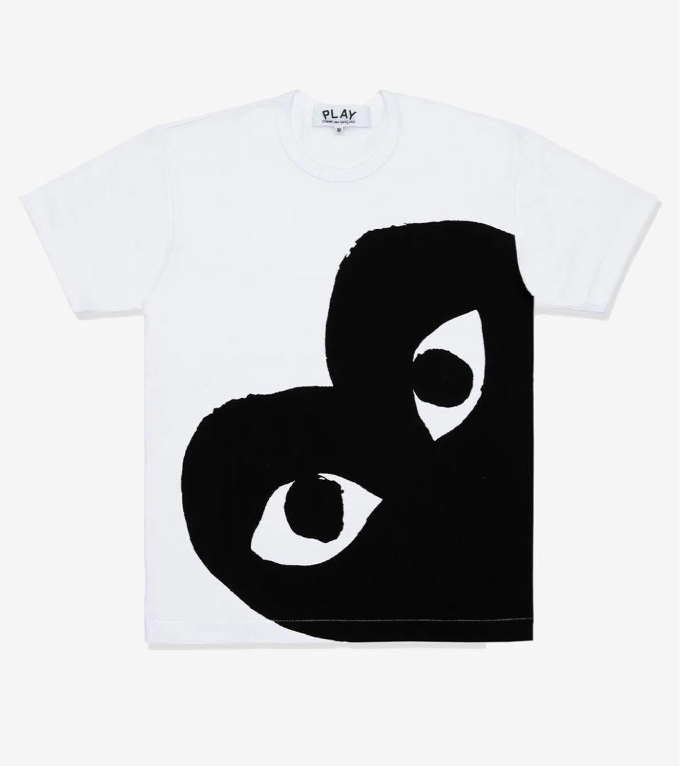 【完売品】プレイコムデギャルソン Tシャツ ビックブラックハート