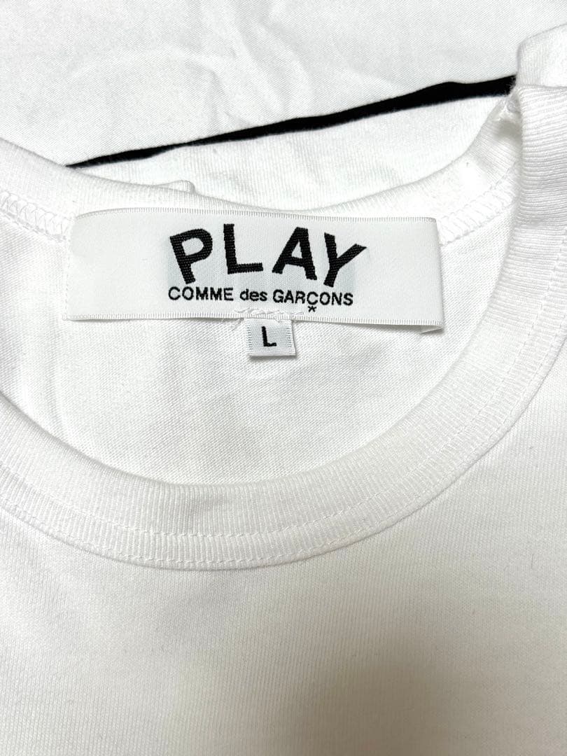 【完売品】プレイコムデギャルソン Tシャツ ビックブラックハート