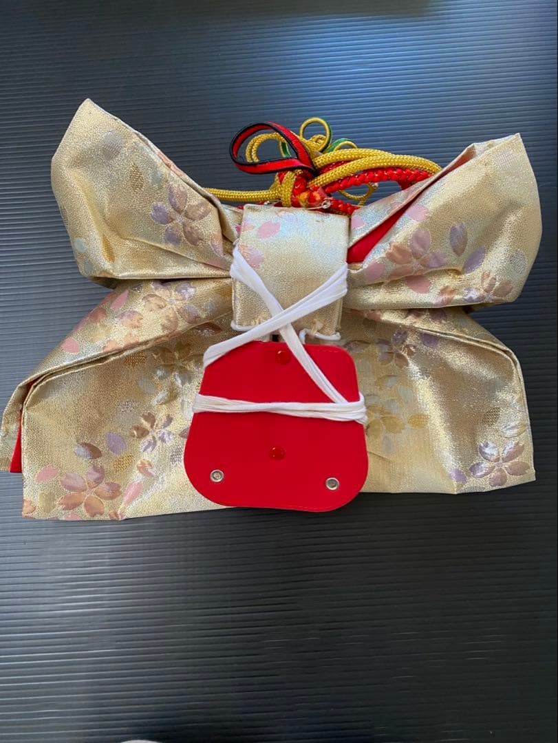 る〜は七五三の7歳用の結び帯と箱背子セット