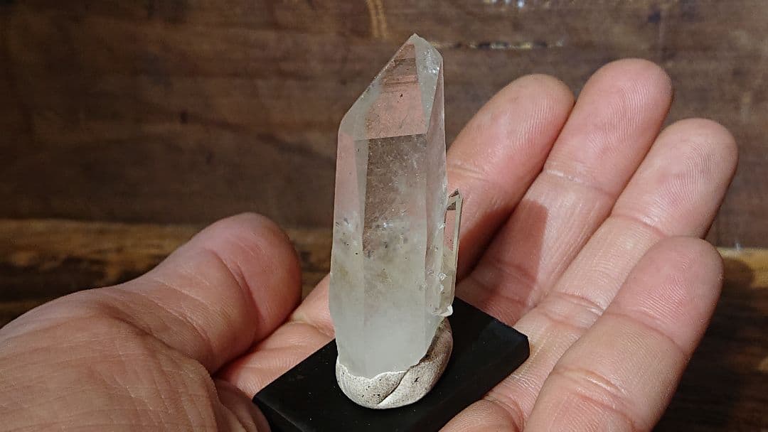 国産水晶のオブジェ 美品 希少品