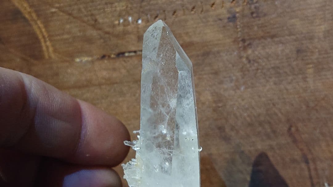 国産水晶のオブジェ 美品 希少品