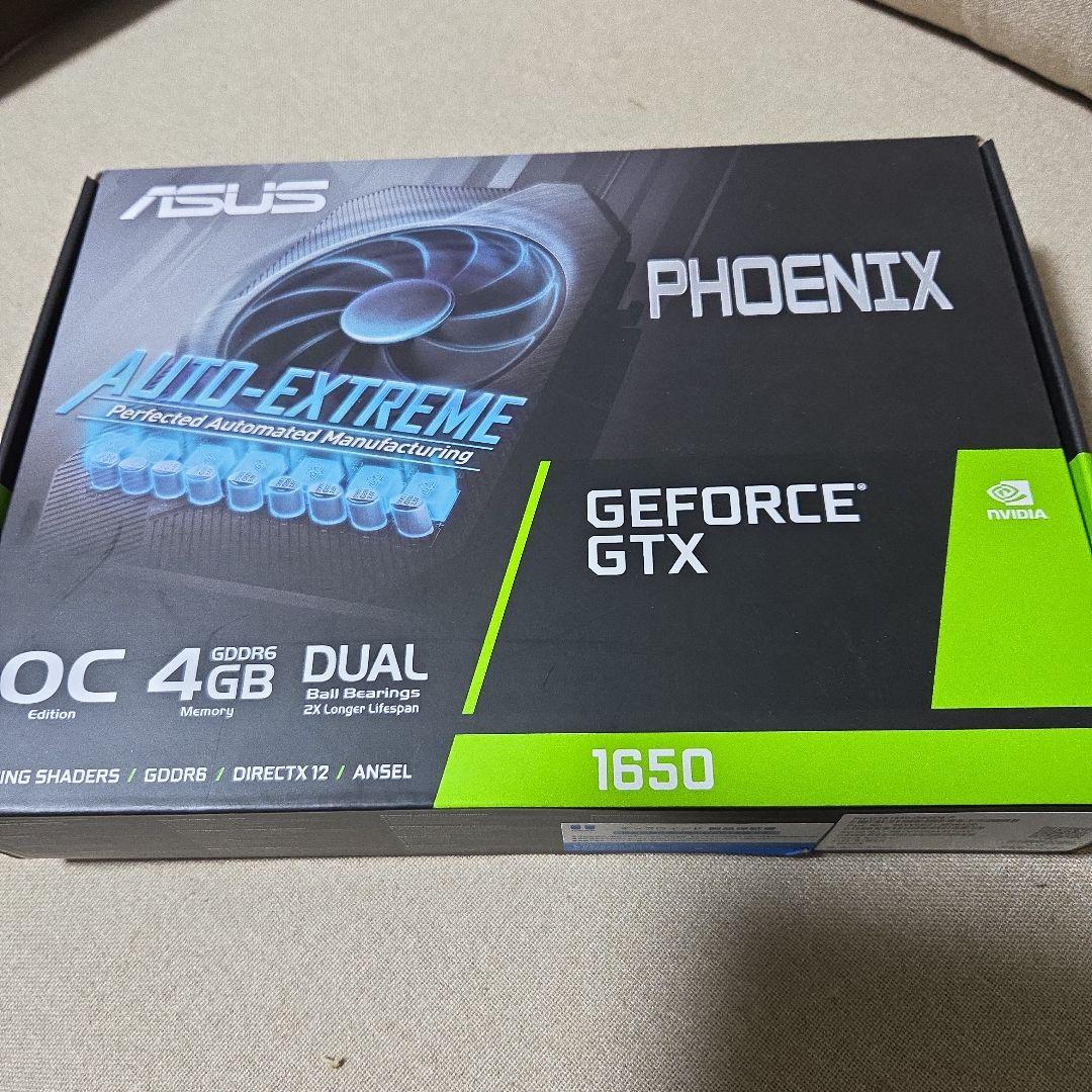 グラフィックボード・グラボ・ビデオカード ASUS PHOENIX GTX 1650 4GB GDDR6