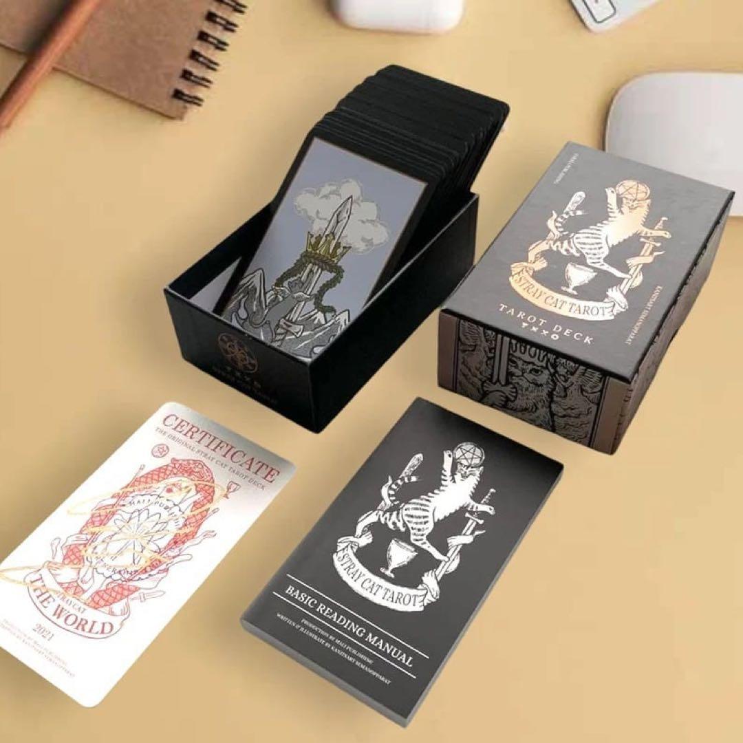 STRAY CAT TAROT BLACK EDITION 猫 タロット 占い