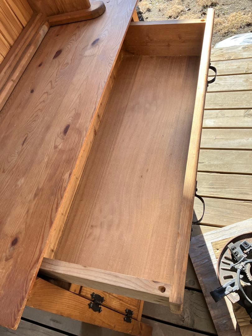 木製カントリー風チェスト・キャビネット