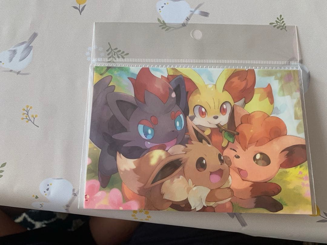 ポケモン センター　20th クリアシート&絵はがき