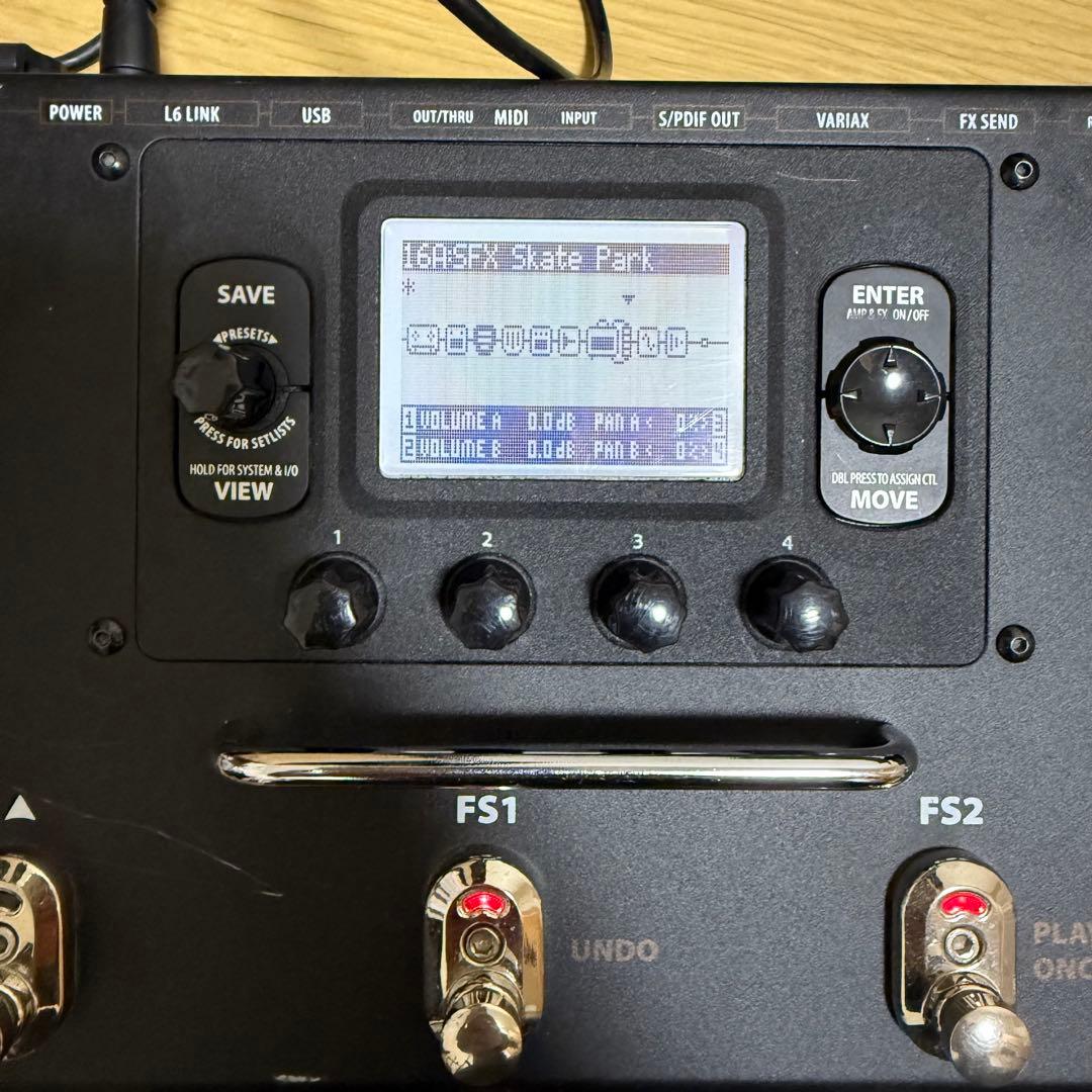 Line 6 POD HD500 マルチエフェクター アンプシミュレーター完動品