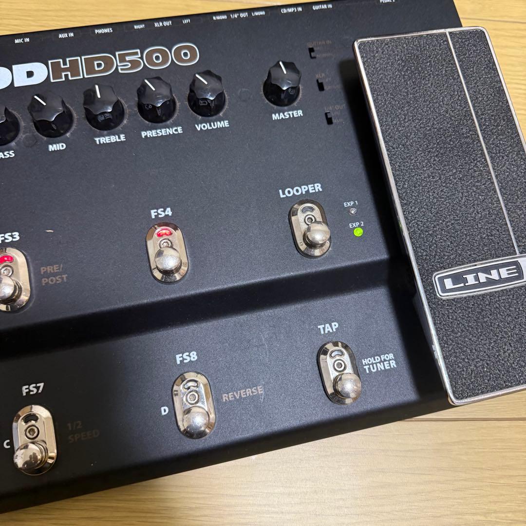 Line 6 POD HD500 マルチエフェクター アンプシミュレーター完動品