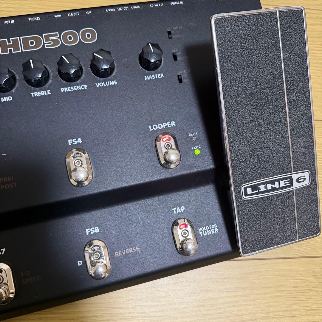 Line 6 POD HD500 マルチエフェクター アンプシミュレーター完動品