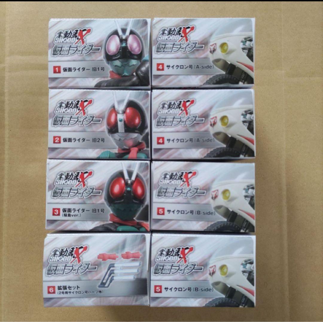 掌動駆 SHODO-X 仮面ライダー第1弾 全6種コンプリート+2体セット