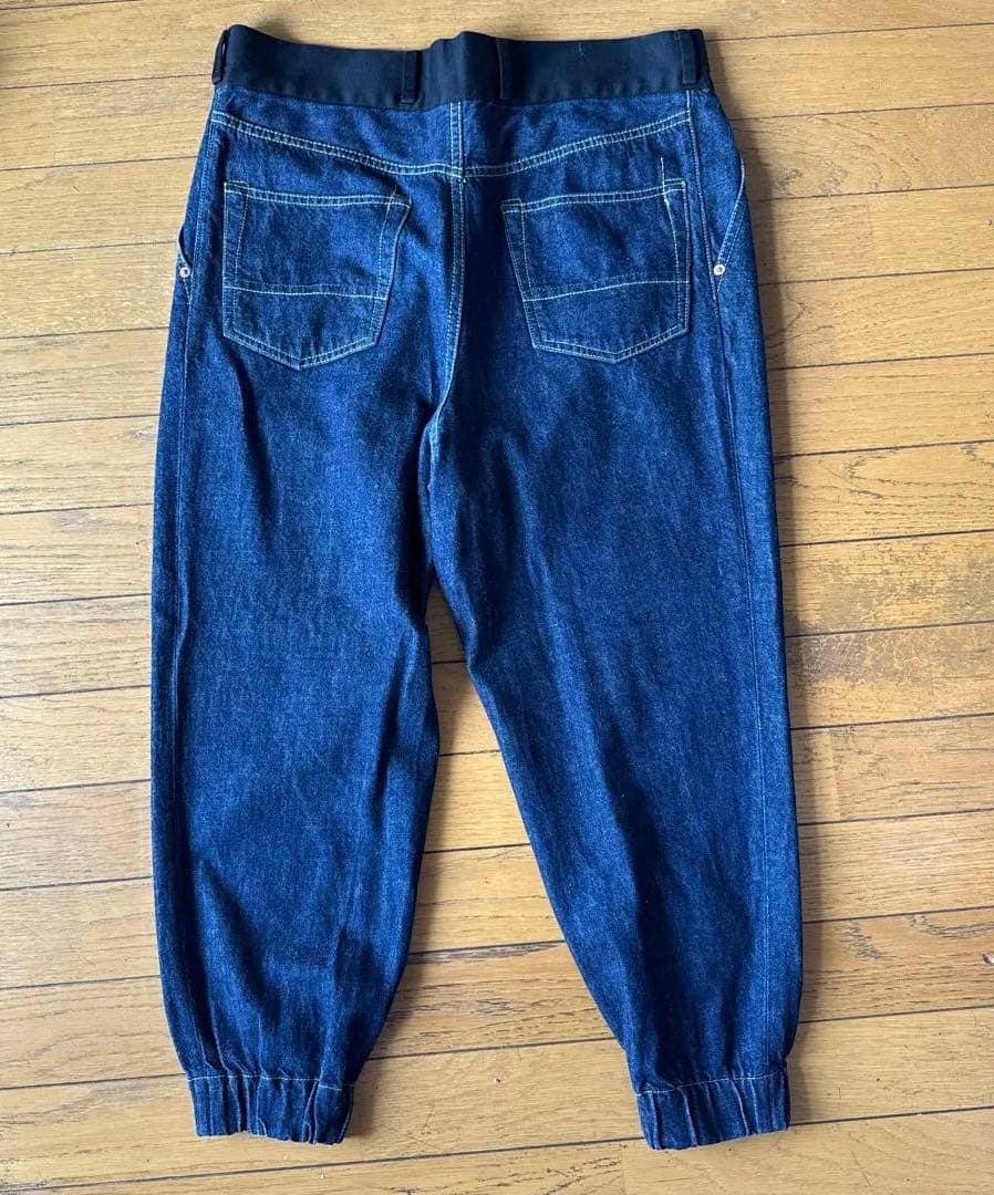 GARYU ダークデニム サルエルパンツ Mサイズ