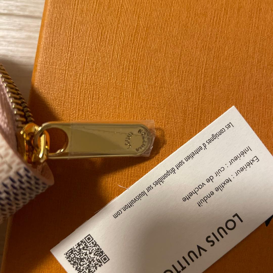 Louis Vuitton ダミエ アズールジッピーパース