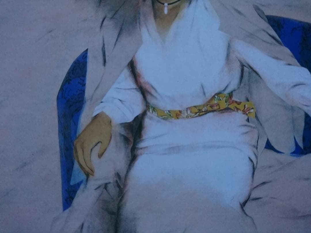 北田 克己、ゆふまどひ、厳選、希少画集画、新品高級額 額装付、きただ かつみ