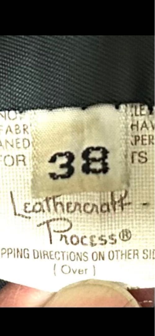 SCHOTT 641 ブラック レザー シングルライダース 38