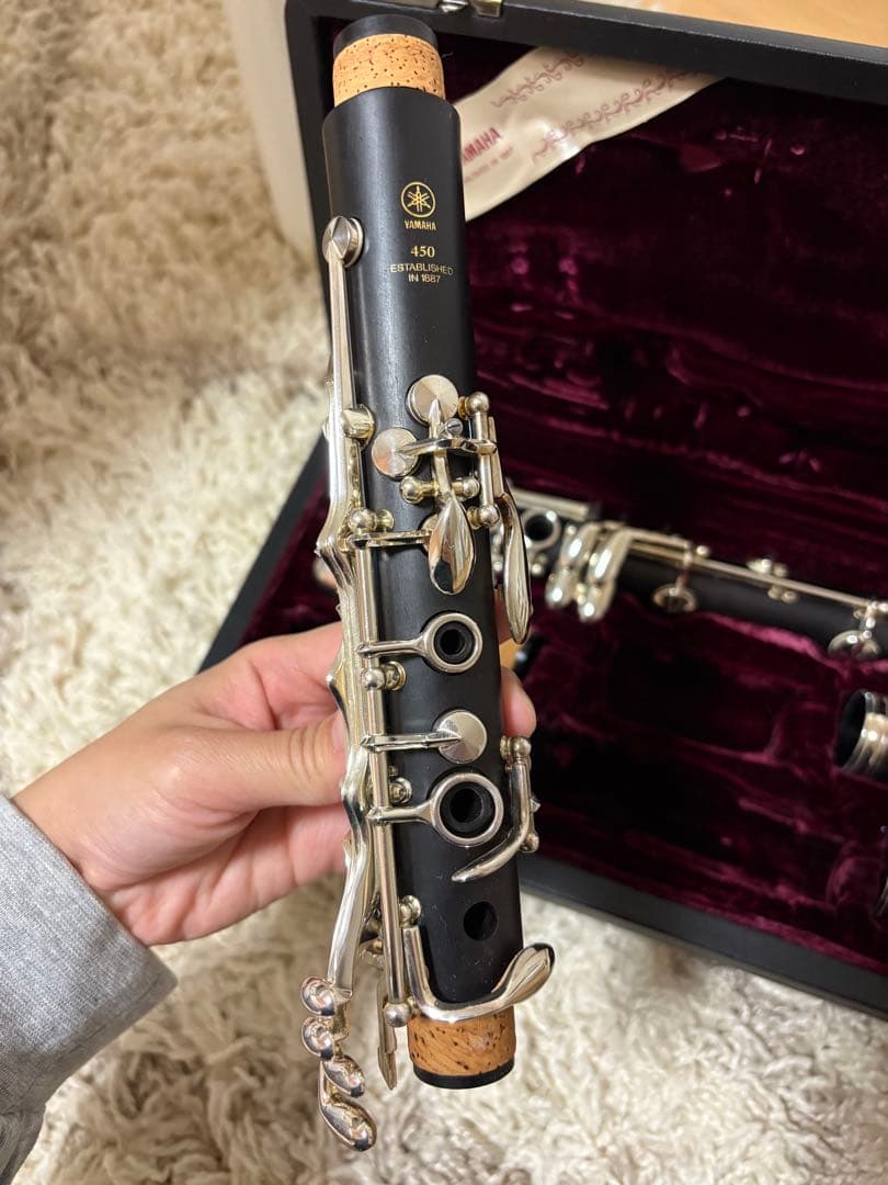 Yamaha YCL-450 クラリネット 本体 ケース付き