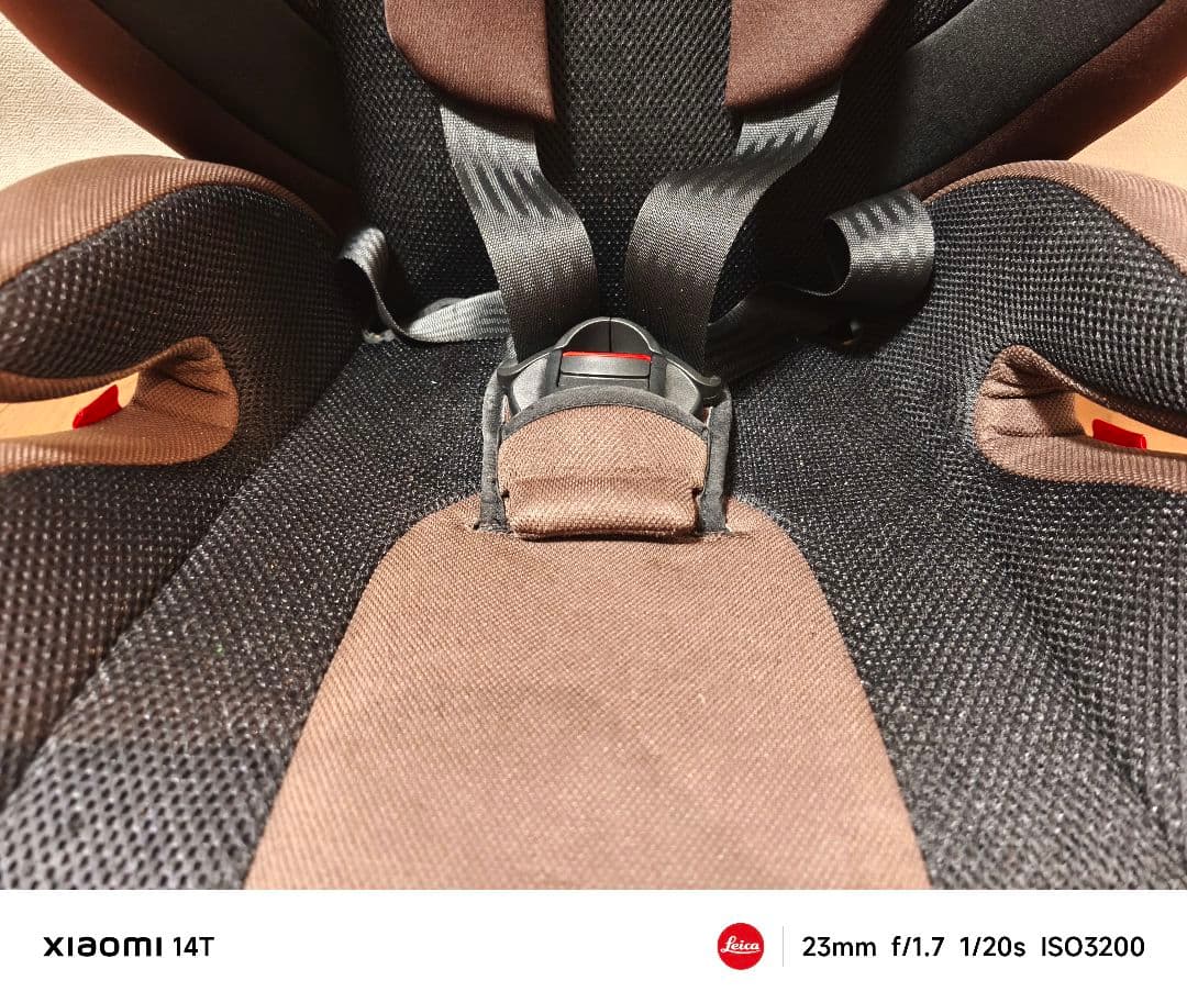 【美品】RECARO チャイルドシート ブラウン　上位機種　HERO搭載機種