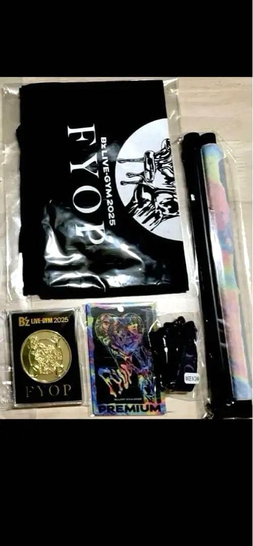 B'z LIVE-GYM FYOP 2025 プレミアム席オリジナルグッズ