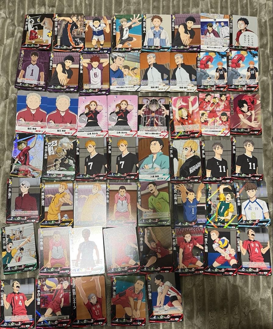 ハイキュー ポストカード クロニクル カード 映画特典 ステッカー 紙等纏め売り