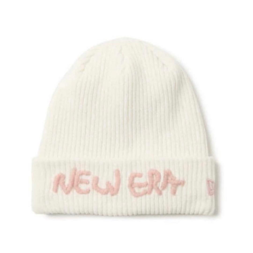 NEWERA ベーシックカフニットモールヤーンニット ホワイト