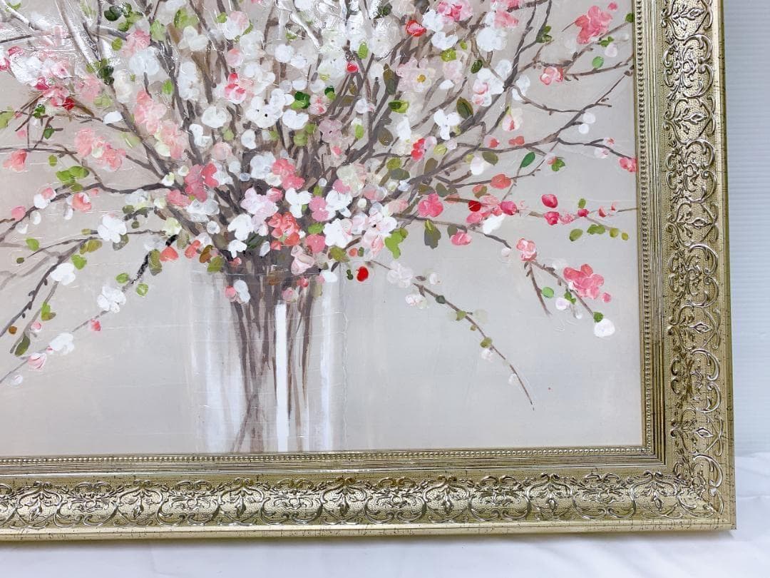 絵画 エイジア イェンセン ピーチ ブロッサム 花 壁飾り