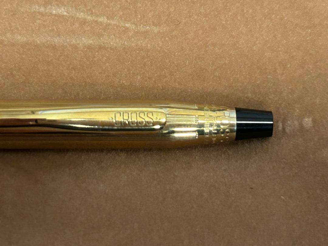 美品　CROSS クロスボールペン　10金張No.4502