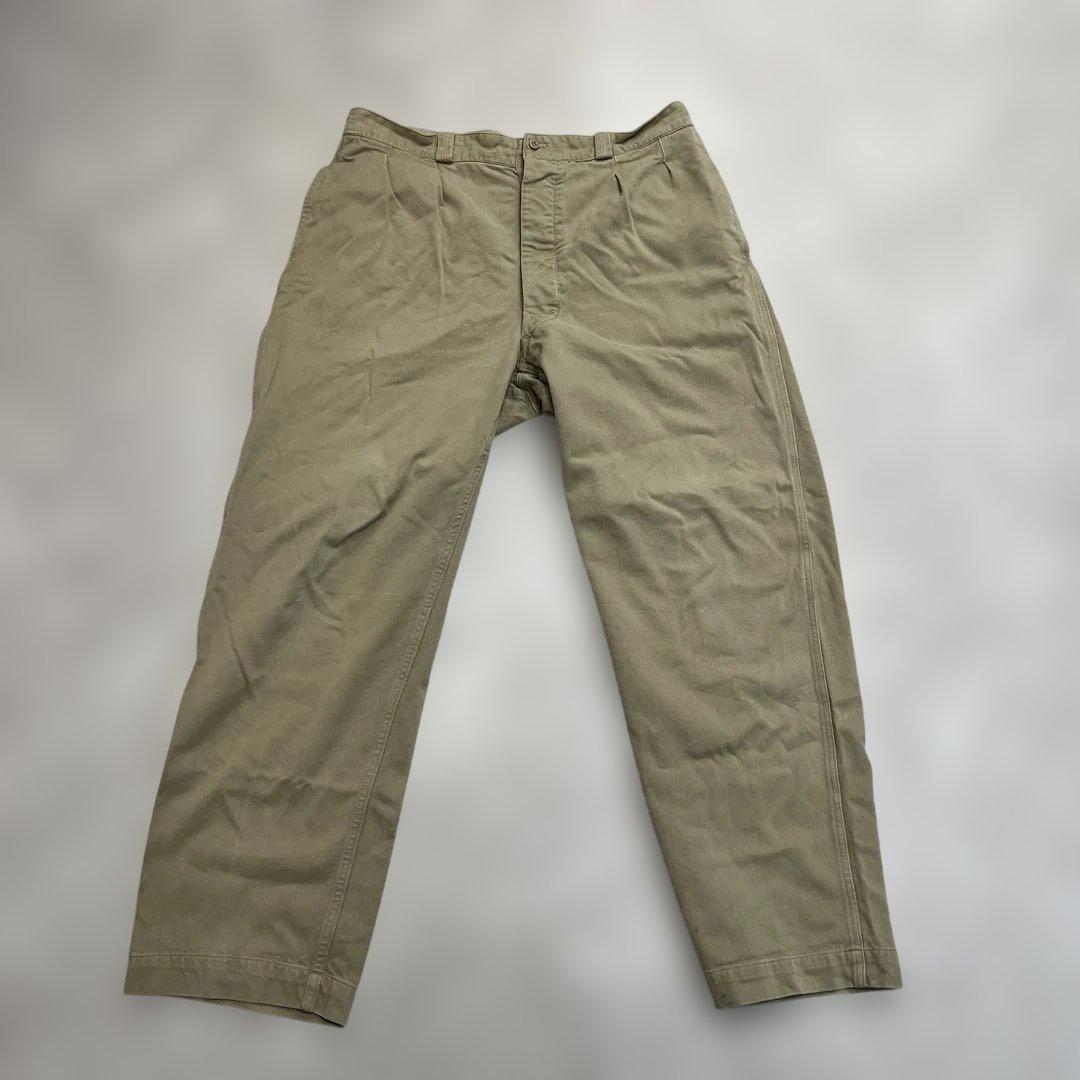 フランス軍 M-52 M52 サイズ46 チノ パンツ チノパン オリジナル