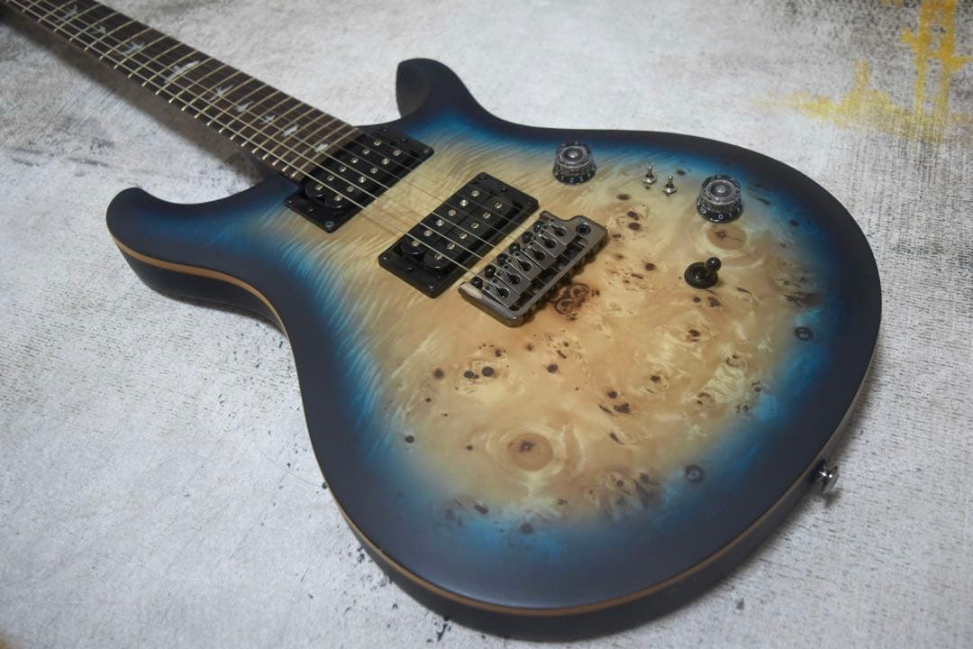 ギター PRS SE Custom24 Lake Blue Midnight Burst