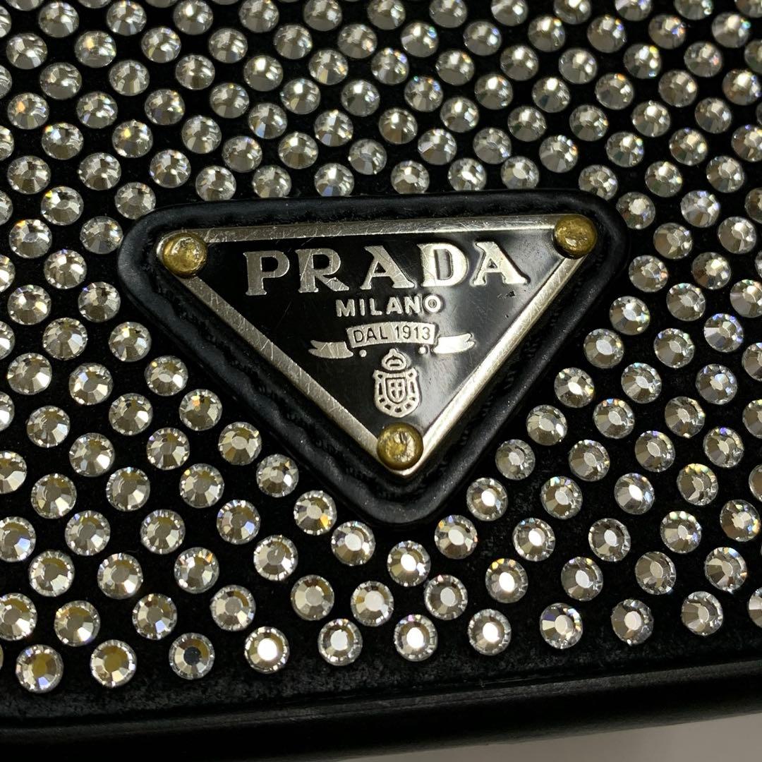 CBA03-10 プラダ トライアングル クリスタル iPhone13ケース