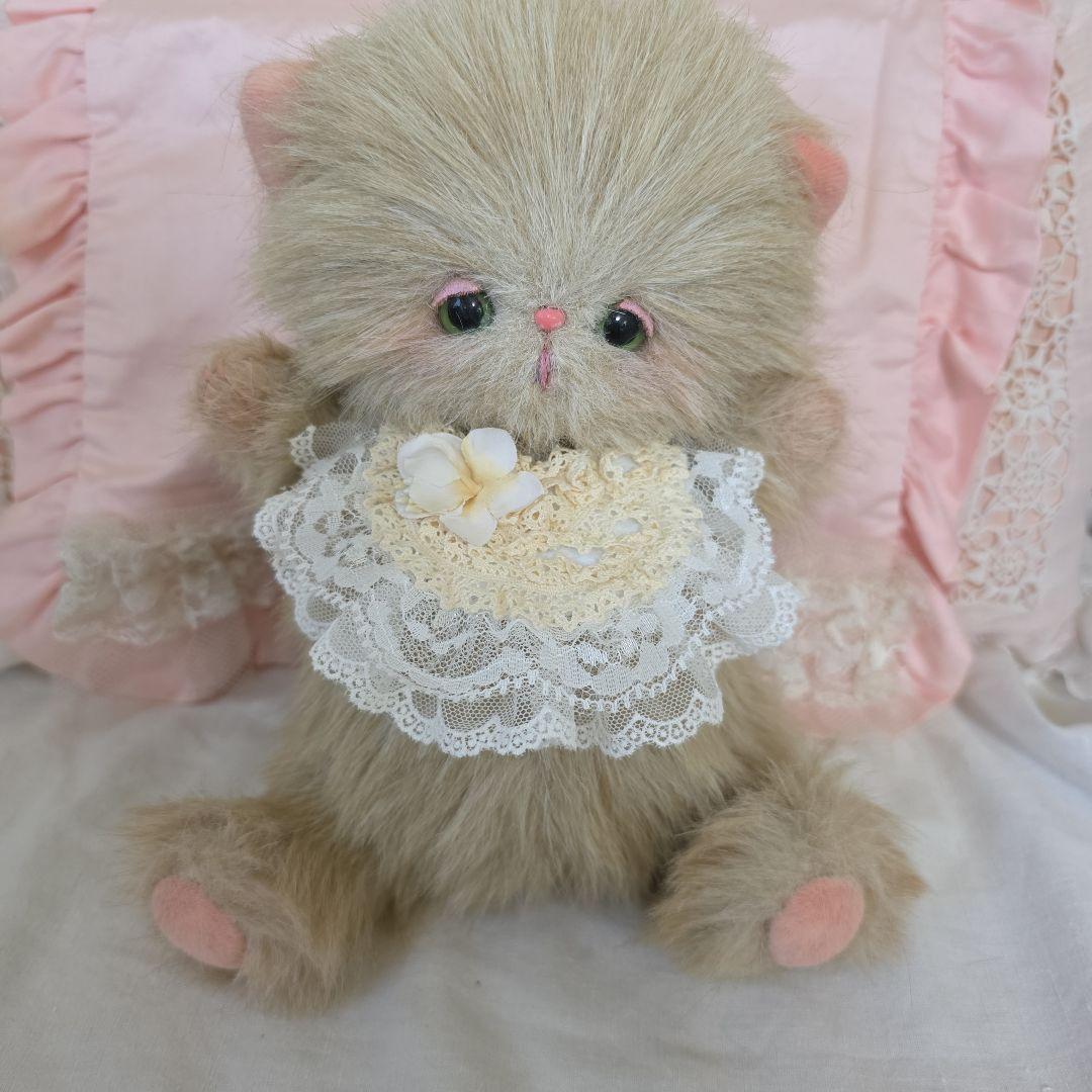 作家様　ハンドメイド　テディベア　キャット　　　　猫　ぬいぐるみ