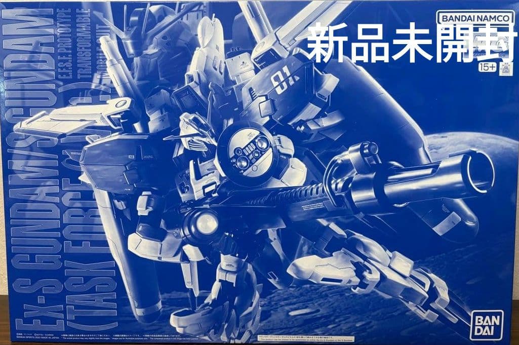 新品 MG Ex-Sガンダム/Sガンダム（タスクフォースaVer.) 1/100