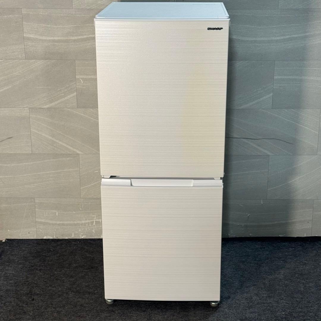 SHARP 冷蔵庫 152L どっちもドア 単身用 2021年製 d4758