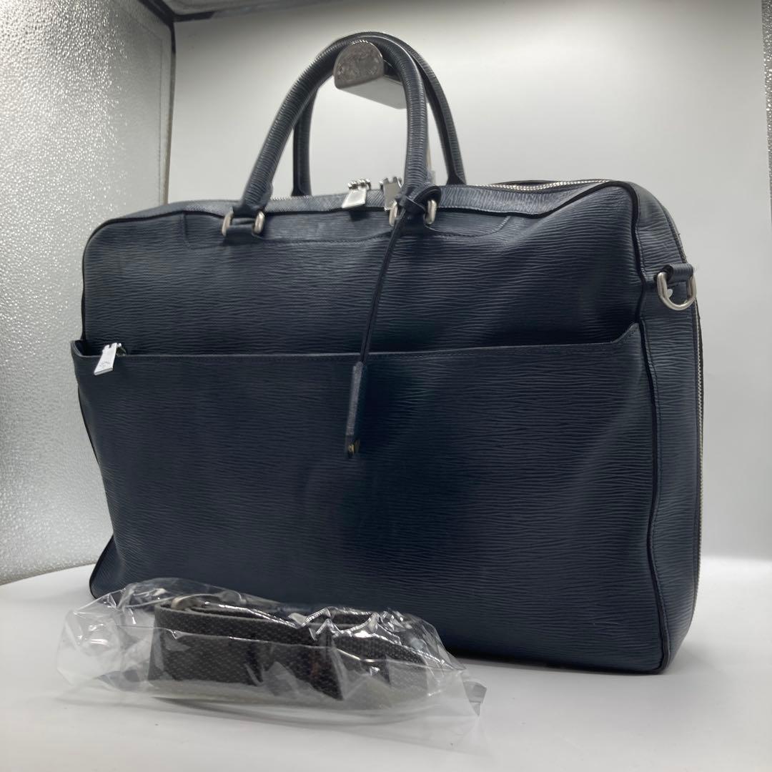 美品♡A4可♡aniary アニアリ ウェーブレザー 2way ビジネスバッグ