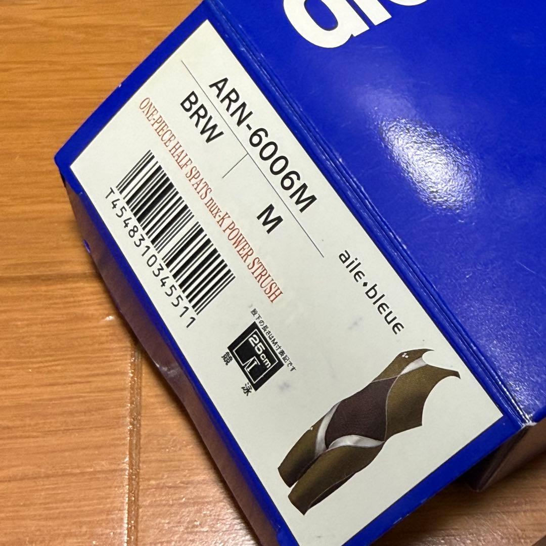 arena競泳水着 エールブルー ARN-6006Mノースリーブ M