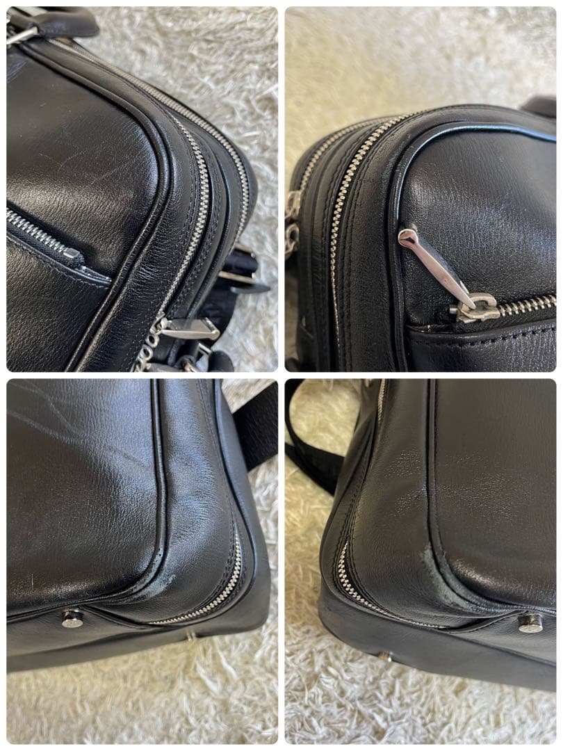 Ermenegildo Zegna バッグ 黒 大容量 2way ビジネス