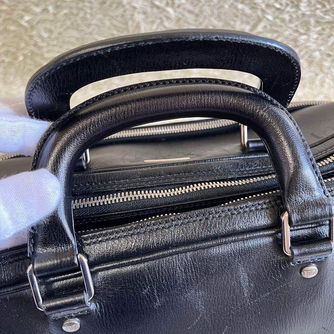 Ermenegildo Zegna バッグ 黒 大容量 2way ビジネス